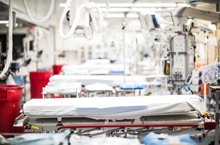 hospital beds